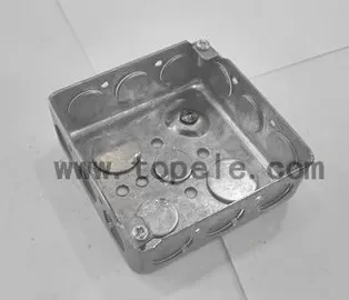 American Standard Metal Electrical Boxes And Covers 4x4 52151 / 52161 / 52171 1