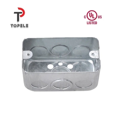 Galvanized Handy Junction Box UL Listed 2X4 Inch Steel 1