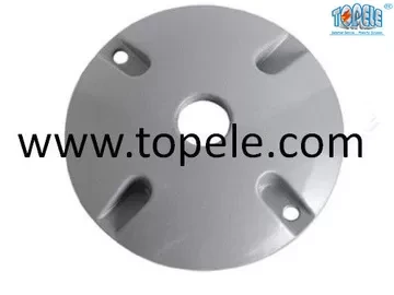UL One / Two/Three Holes Round Electrical Conduit Box Cover For Lamp Holder 1