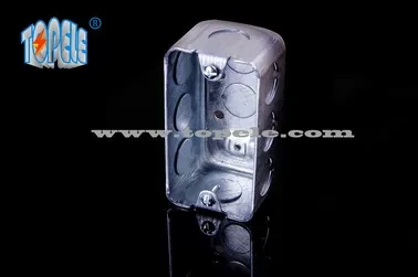 Pre - caja eléctrica de acero galvanizada del dispositivo del interruptor de las cajas y de las cubiertas con CSA 1