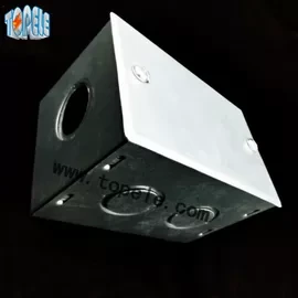 BS4568 Steel GI Electrical Boxes And Covers For Metal Outlet Devices 1