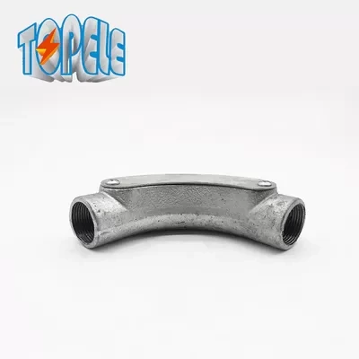 Malleable Iron Inspection 20mm 90 Degree Conduit Bend 1