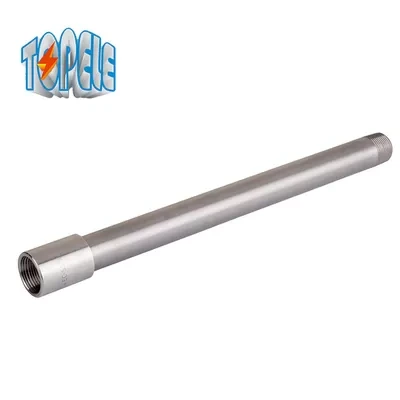 Gi Electrical Pipe BS4568 Conduit Hot DIP Galvanized With Coupler Cap 1