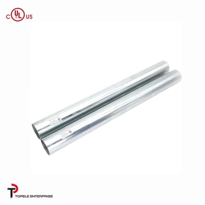 20mm, tuyau galvanisé par 25mm du conduit BS4568, tube en acier de GI de conduit électrique 1