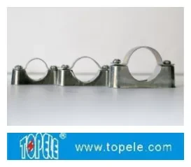 BS4568 / BS31 Steel Conduit Fittings Carbon Steel Spacer Bar Saddle With Base/Electrical conduit pipe tubo fittings of s 1