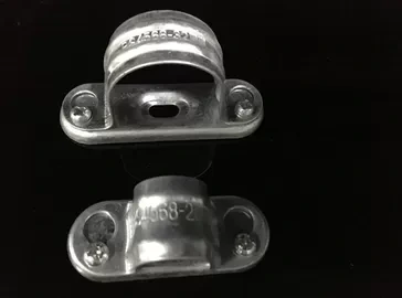 Silver 20mm 25mm BS4568 Conduit Fittings Galvanized Space Bar Saddle 1