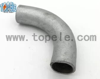 Internal Thread Normal BS4568 Conduit Bend & Metal Electrical Conduit Fittings 1