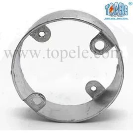 Electric Stainless Steel Conduit Fittings BS4568 Conduit Box Extension Rings 1
