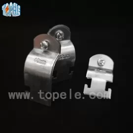 Galvanized Steel Conduit Fittings GI Conduit Strut Clamp / Conduit Clip 1
