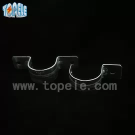 Gi Steel BS4568 Conduit And Fittings Two - Hole Conduit Straps , Emt Straps 1