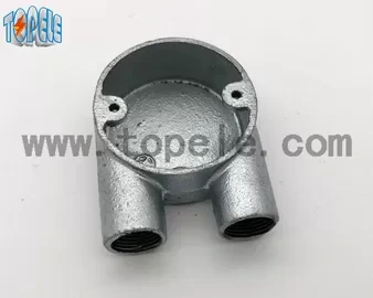 BS4568 Gi Conduits And Accessories Two Way U Junction Box Casting Technics 1