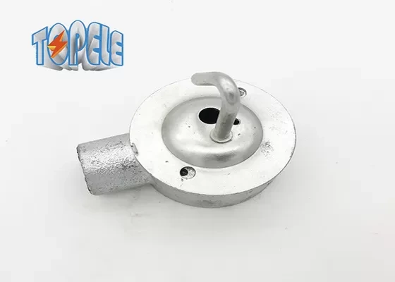 TP116 BS4568 Conduit  Fittings Combined Hook Dome Cover / Hook Plate 1