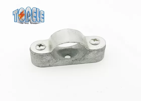 BS31 BS4568 Conduit Steel Conduit Fittings Distance Saddle Malleable Iron Base Steel Top 1