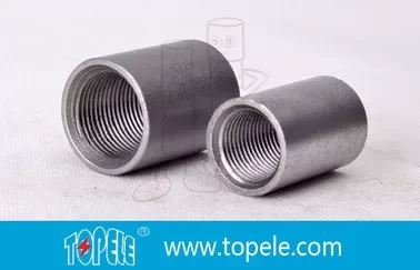 1 / 2- 6 Electrical Galvanized Steel Rigid Conduit Coupling / IMC Conduit And Fittings 1