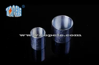 1/2 in Threaded Galvanized Steel Rigid Couplings for IMC / Rigid Conduit 1