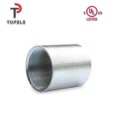 IMC / Rigid Threaded Conduit Coupling Zinc Coating Galvanized Steel 1