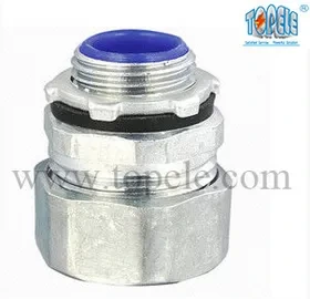 1-1/2 Zinc Male Electrical IMC Pipe Connector For Rigid Compression Fittings 1