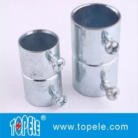 1/2 To 4 EMT Conduit And Fittings Steel Set Screw EMT Conduit Coupling American Standard 1