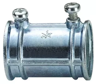 EMT Conduit Fittings อะลูมิเนียมหล่อแบบ EMT COUPLING พร้อมชุดสกรู 1