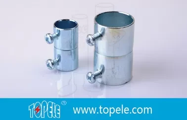 ท่อร้อยสาย EMT ชุบสังกะสีแบบจุ่มร้อนและอุปกรณ์พร้อมข้อต่อสกรูชุดเหล็กมาตรฐานอเมริกัน 1