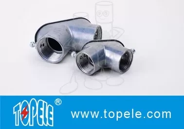 EMT Conduit And Fittings Zinc Die Cast Set-screw EMT Pull Elbows With Gasket 1