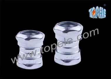 Zinc Die Cast EMT Compression Coupling , EMT Conduit Fittings 1