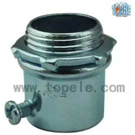 UL Listed Galvanized Steel Set Screw Connector For EMT Conduit 1