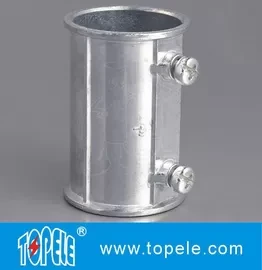 EMT Set Screw Coupling,  Electrical Conduit Fittings Zinc Coupling/Flexible Metal Conduit Fitting Low F 1