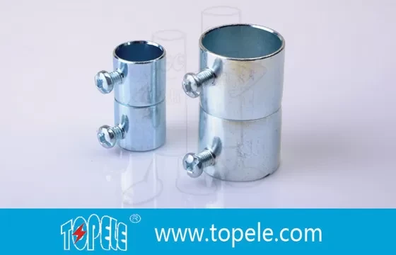 Screw Coupling Steel 1/2'' EMT Conduit And Fittings 1