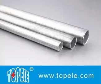 EMT Conduit And Fittings Carbon Steel Galvanised Tube , Electrical Metallic Tubing 1