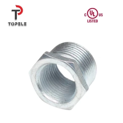 Electrical Metal Tube Fitting Metric Threaded Pipe Reducer SS304 SS316 1