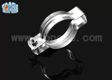 Hanger EMT Conduit And Fittings , Rigid Compression Fittings With Bolt And Nut 4