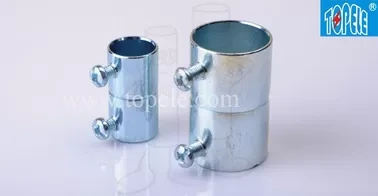 1/2 To 4 EMT Conduit And Fittings Steel Set Screw EMT Conduit Coupling American Standard 1