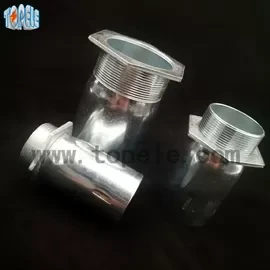 BSCC EMT Conduit Conector อุปกรณ์ท่อร้อยสายแข็งวัสดุเหล็ก / ชุบสังกะสี 1