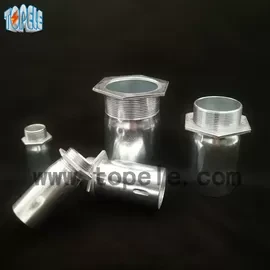 BS Standard Emt Conduit Fittings Zinc / Steel Connector Union Long Life 1