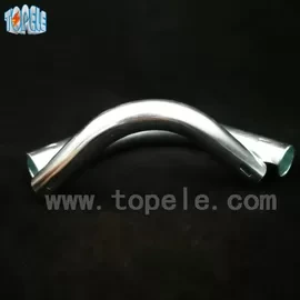 Compression Type Galvanized Steel EMT Conduit And Fittings 2 Inch Conduit Elbow 1