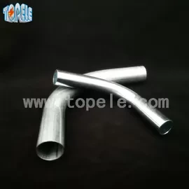 UL Galvanized Steel EMT Conduit And Fittings Metal Conduit Elbow / Curva 90 Degree 1