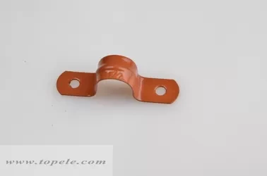 1/2 3/4 Inch Painted Two Hole Emt Conduit Straps For Electrical Raceway 1
