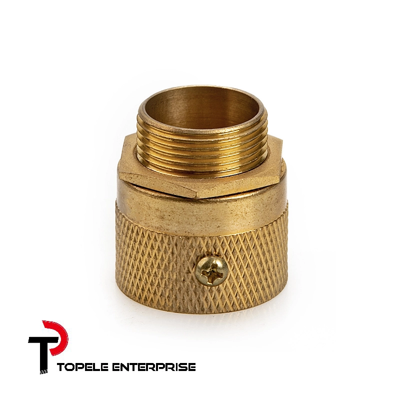 Brass Flex Metal Conduit Fittings Long Short Type Male Hexagon Bush BS Standard 1