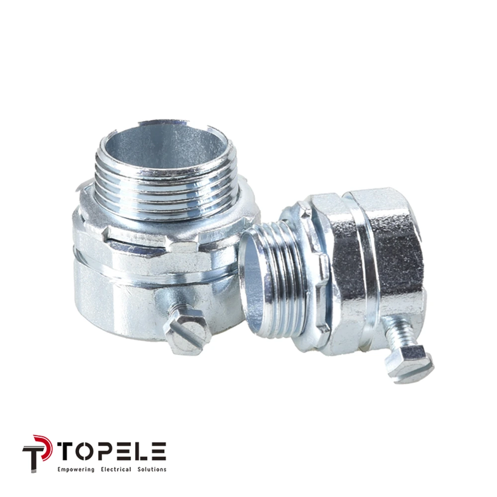 Type de vis de réglage du connecteur de conduit 1