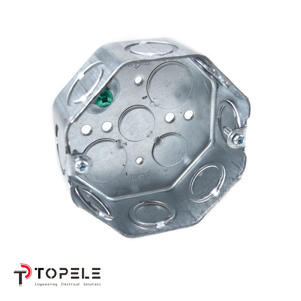 Caja práctica octogonal de 0,6 mm/0,8 mm de grosor 1