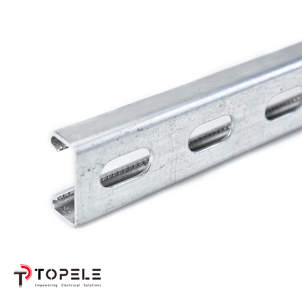 41mmx21mm HDG Slotted Strut Channel 3