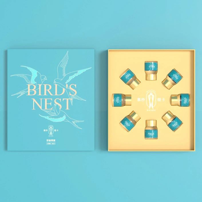 BIRD'S NEST スカイブルー ツバメの巣 包装箱 1