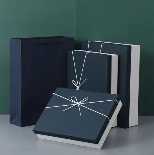 Cajas de embalaje de ropa rentables Caja de embalaje en forma de libro Yingmei Company 2