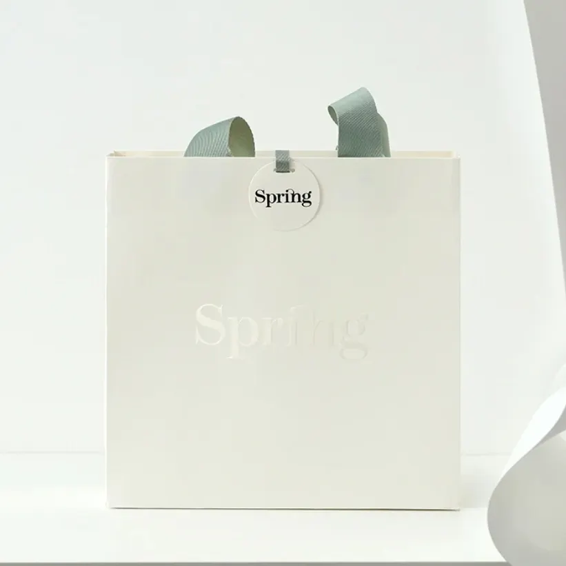 Cheap Custom Paper Bags with Logo Bulk Buy Spring Yingmei 2