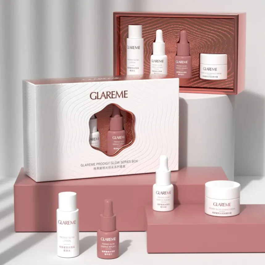Yingmei neue maßgeschneiderte Make-up-Box mit Heißprägung 6