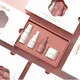 Yingmei neue maßgeschneiderte Make-up-Box mit Heißprägung 4