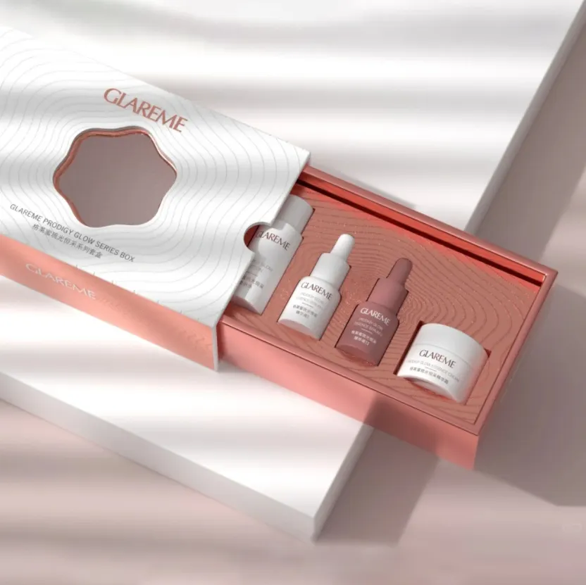 Yingmei neue maßgeschneiderte Make-up-Box mit Heißprägung 3