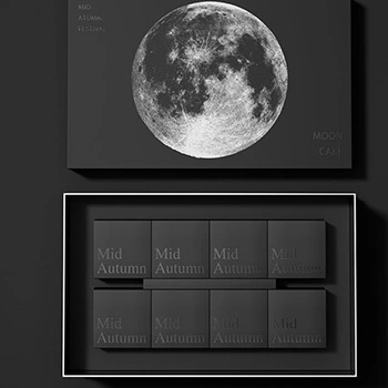Caja de embalaje Mooncake con cubierta de cielo y tierra. 1