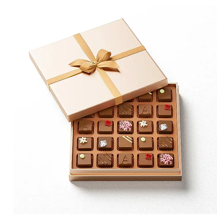 Yingmei Best Chocolate Plastic Box Packaging Scatola per imballaggio in cartone grigio 2